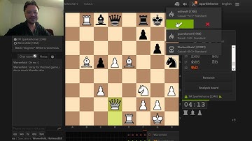 IM Sparklehorse on Lichess.org  blitz and classical with comments !