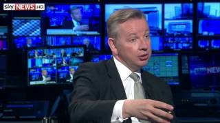 Adam Boulton Hammers Michael Gove On SKY News - 15/04/2015