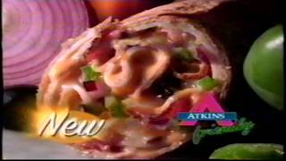 Subway - Tv commercial - 2003 - atkins frienly wraps
