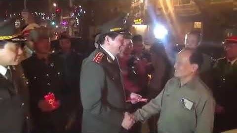 Bộ trưởng Trần Đại Quang thăm lực lượng 141 đêm giao thừa