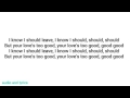 Selena Gomez Sober lyrics