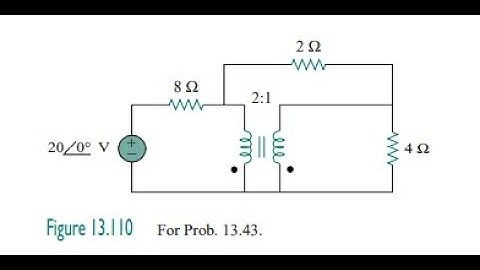 Find the average power delivered to each resistor in the circuit of Fig. 13.110.