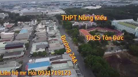 Đất nền KDC TÂN ĐỨC