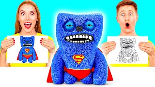 Who Draws it Better Take The Prize | Colorful Drawing Tricks