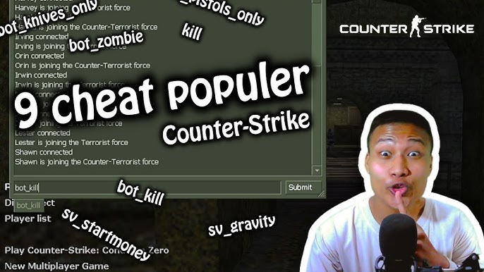 Infinite Health in Counter Strike Condition Zero using Cheat