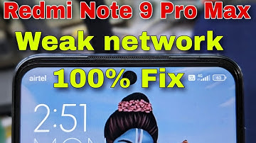 Redmi 9 Pro Max Network Problem Solution 🔥🔥🔥