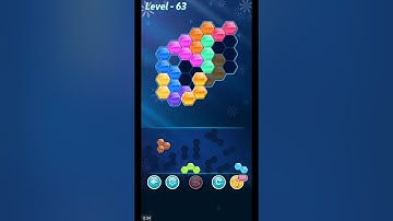BLOCK HEXA PUZZLE LEVEL 63 ANSWERS HEXA ART2 LEVEL PACK SOLVED
