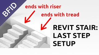 Last Riser of Revit Stairs Setup