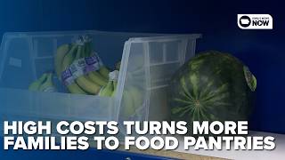 Some eastern Iowa food pantries see spike in families seeking help