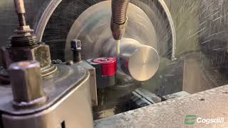 Cogsdill UDBT (Universal Diamond Burnishing Tool) in action