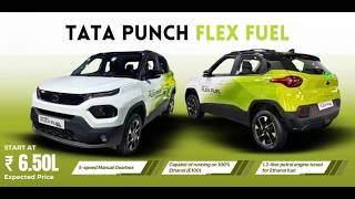Tata Motors Punch Flex Fuel | India’s First Flex Fuel Car by 2027 🚗🌱 | BioFuel NeXuSS