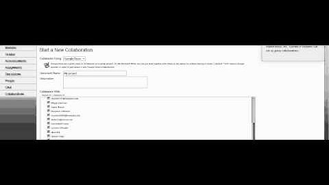 Creating a collaboration using Google Docs in Canvas