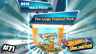 Hot Wheels Unlimited - New Track Piece The Large Tropical Park 