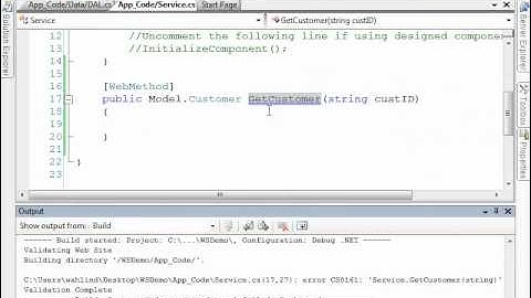 Creating Web Services with the .NET Framework - Dan Wahlin