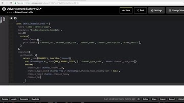 advertisement system prototype vuejs