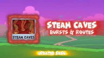 Steam Caves Routes & Bursts | Fun Run 3 Arena