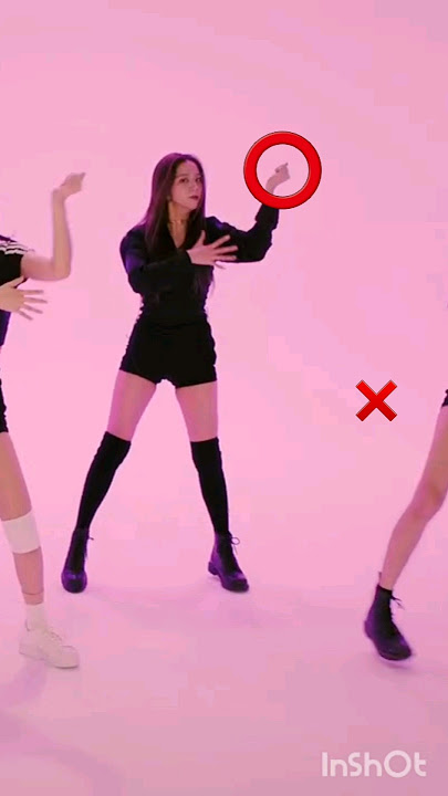 jisoo did mistake in how you like that 😯 #blackpink #lisa #jennie #rose #jisoo #kpop #dance