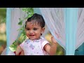 Moksha Varshini | First Birthday | Baby Girl | Pre Birthday shoot |Telugu Video Song| 2023