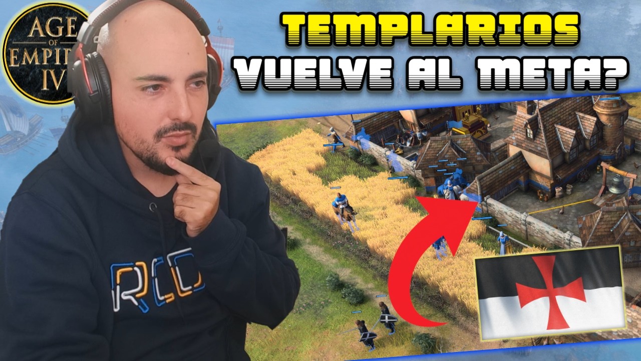 Mi NUEVO BUILD ORDER con Templarios | Cada vez ME GUSTA MÁS 🔥