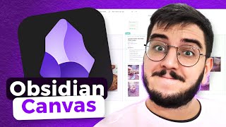 Tenha uma área de trabalho INFINITA com o Obsidian Canvas!