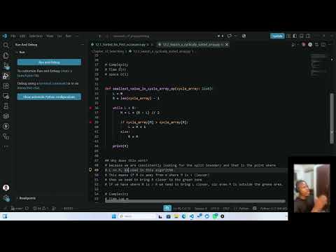 DAY 117 - Search a Cyclically Sorted Array (PART 6) | O(n) vs O(log n) Complexity