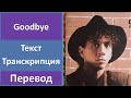 Savage - Goodbye - текст, перевод, транскрипция