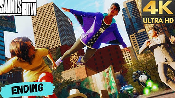 SAINTS ROW Walkthrough Gameplay Part 10 - ENDING (FULL GAME) 4k60fps
