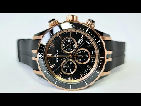 Edox GRAND OCEAN Chronograph 10248 357RN NIRR - YouTube
