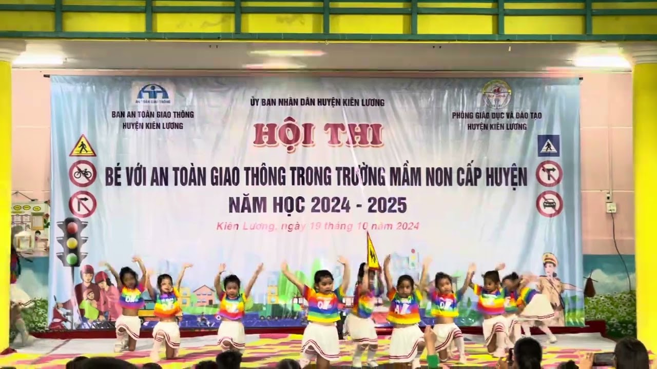 Nhảy Vui Giao Thông mầm non vô cùng đáng yêu