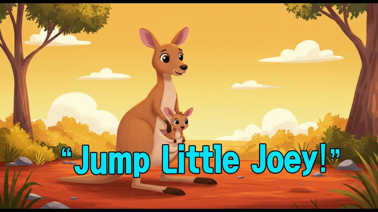 Jump, Little Joey! – Adorable Kangaroo Song for Preschoolers - YouTube
