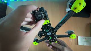 Nazgul DC5 Eco DJI 04 Air Unit Pro unboxing asmr & flight footage