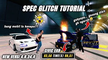TUTORIAL SPEC GLITCH 3SEC!! CIVIC EK9 VERSI 4.8.24.4 - CAR PARKING MULTIPLAYER