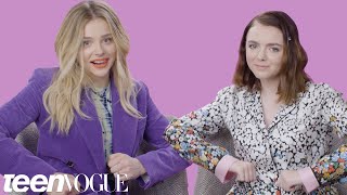 Chloë Grace Moretz Plays I Dare You With Elsie Fisher | Teen Vogue