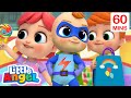 Let&#39;s Go To The Mall 🧸 Little Angel | Nursery Rhymes &amp; Kids Songs | After School Club