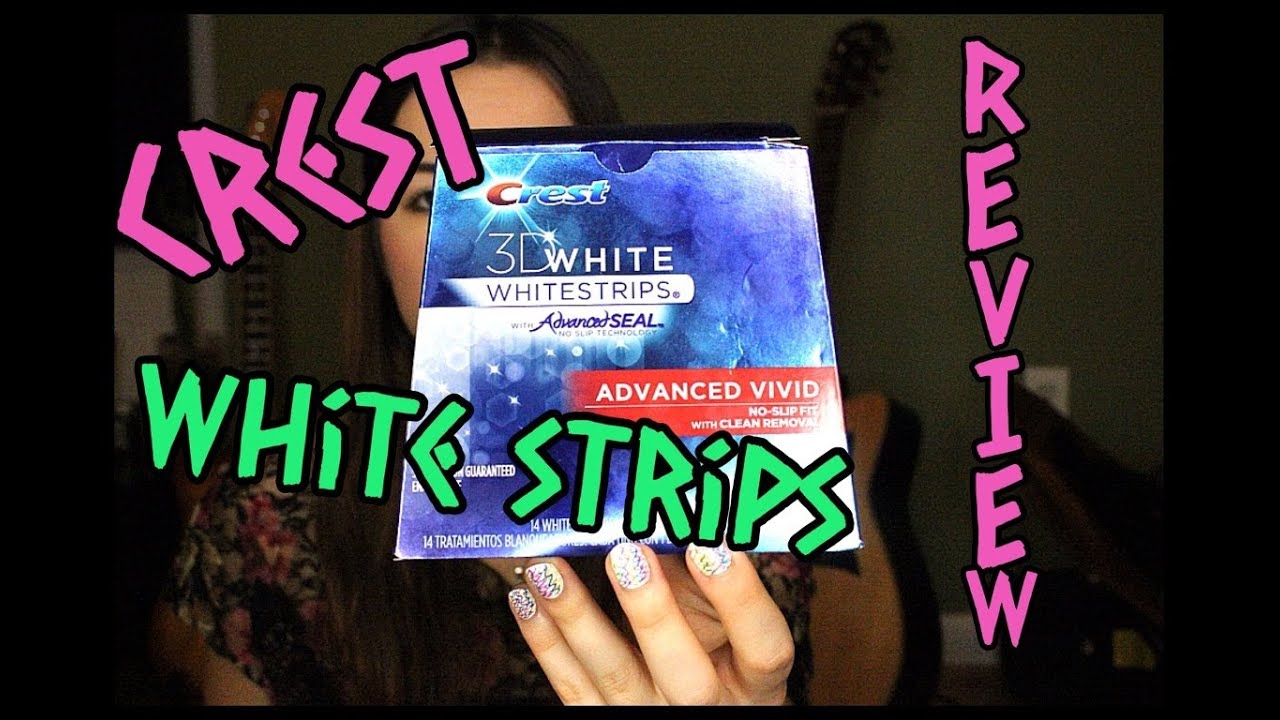 REVIEW Crest 3D White Strips YouTube