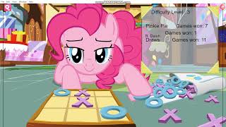 Giving Pinkie Pie a chance and not win... || Pink Tac Toe Impossible Playthrough (Part 5)