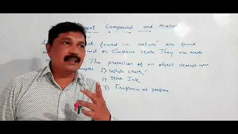 MAHARASHTRA STATE BOARD STD 7 SCIENCE CHAPTER 14 ELEMENT,COMPOUND, ANDMIXTURE  PART  1