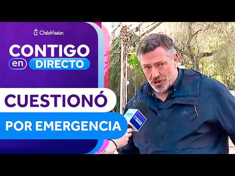 "A JOKE": Sichel's criticism of the Government's emergency management - Contigo en Directo