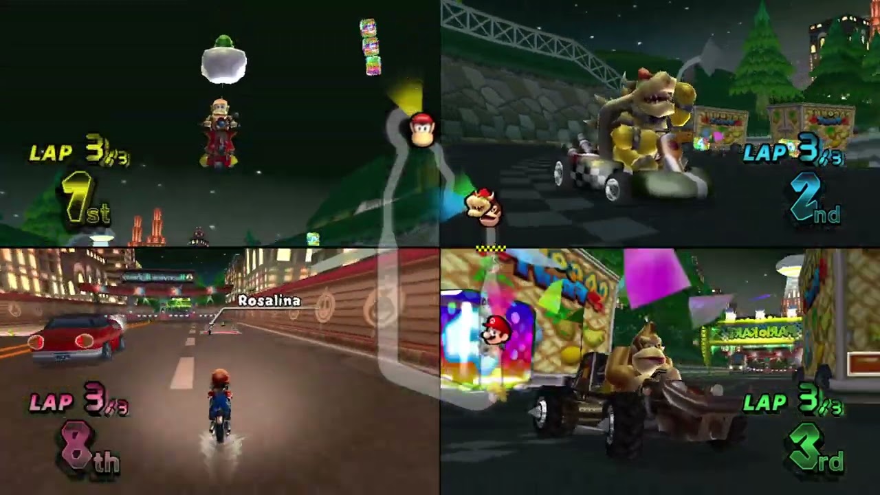 Mario Kart Wii ✦ 4 Players #457 Special Cup Mirror