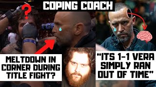 "Don't Bother They Will Give Him The Round Anyway" Marlon Vera's Coach Coping LET HIM DOWN! UFC 299