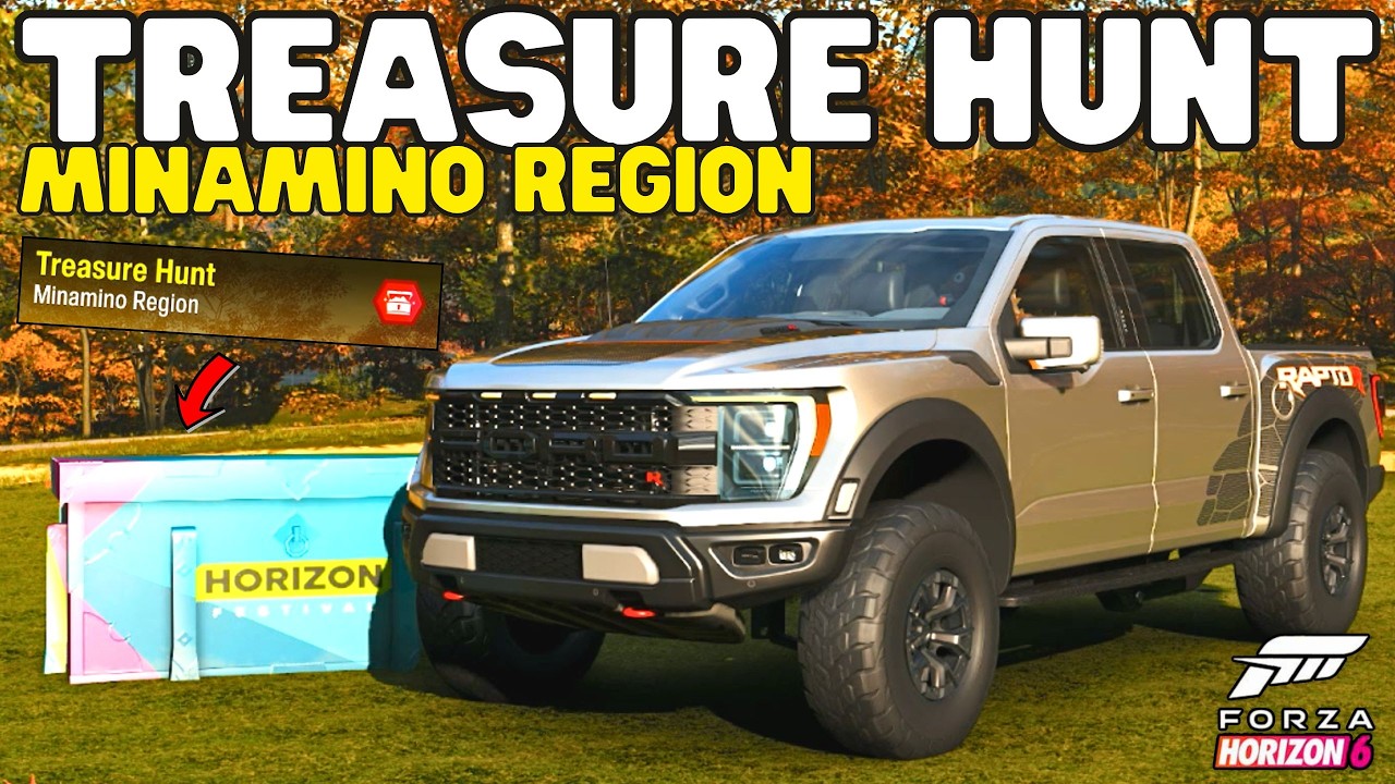 Forza Horizon 6-Treasure hunt MINAMINO REGION-Treasure location