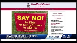 Heated Library Meeting