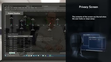 Tobii Aware Privacy screen