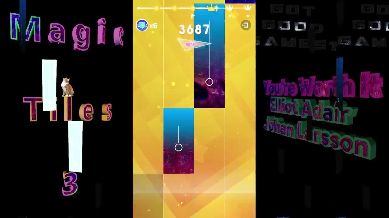 You're Worth It (Elliot Adair, Johan Larsson) Magic Tiles 3 YouTube