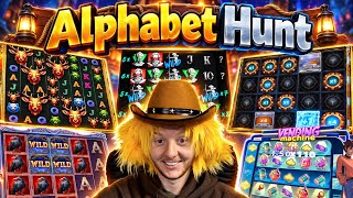 €3000 ALPHABET BONUS HUNT! ABSOLUTELY INSANE!!! 🤯🔥