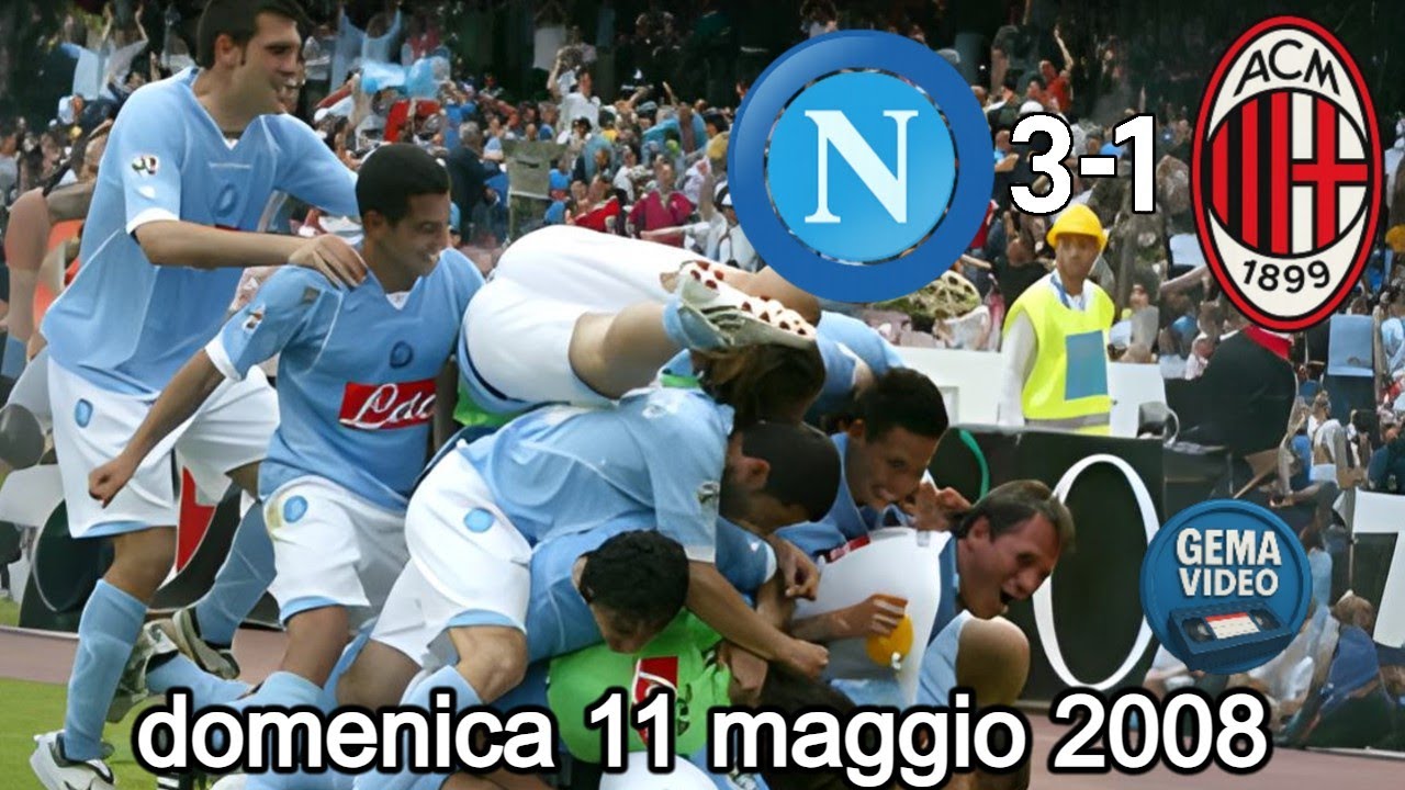 Napoli-Milan 3-1  L’urlo del San Paolo  mandò il Napoli in Europa e il Milan fuori dalla Champions