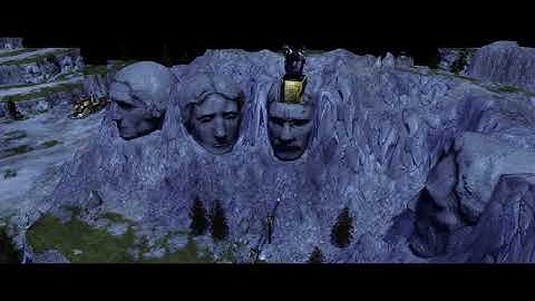 21. Command and Conquer: Red Alert 3 [Allies] (Mt. Rushmore - A monument to madness)
