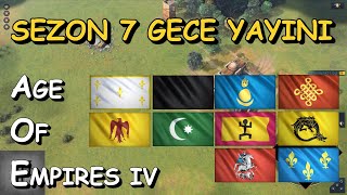 Age of Empires IV SIRALI MAÇLAR ve TAKTİKLER - Sezon 7 Maçlar | AoE4 S7 [SERİ 4]