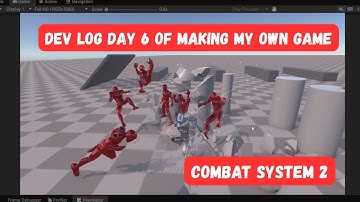 Unity Devlog: Day 6 of Making a Video Game - Combat 2
