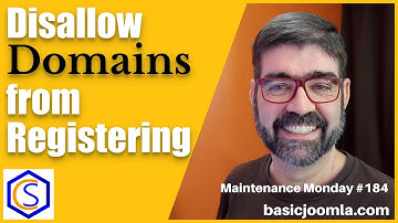 How to Disallow Domains From Registering Joomla Accounts  - 🛠 MM #184